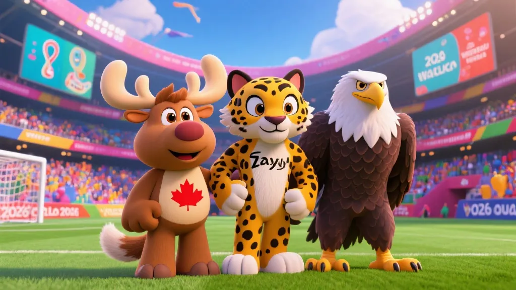揭秘2026世界杯吉祥物：Maple、Zayu与Clutch背后的文化密码与狂欢寓意